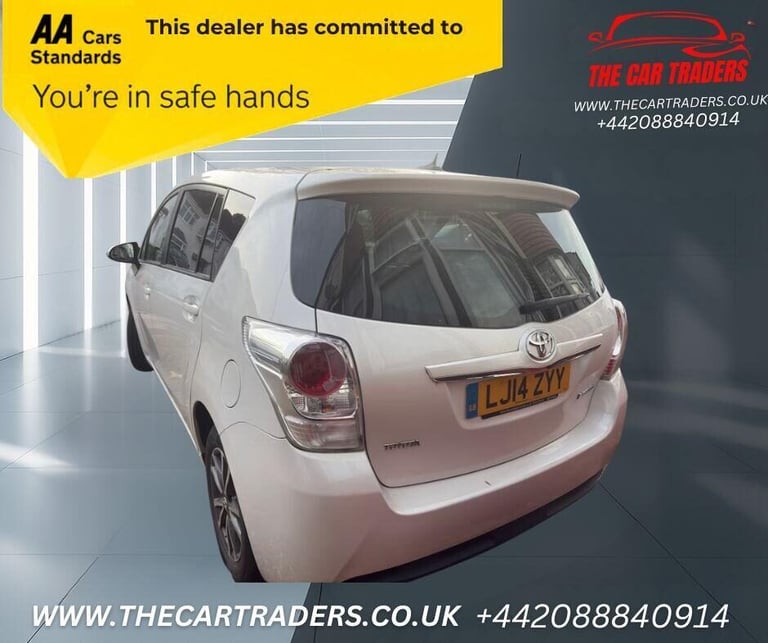 2014 Toyota Verso 1.8 V-Matic Icon MPV 5dr Petrol Multidrive S Euro 5 Euro 5 (147 ps) MPV Petrol ...