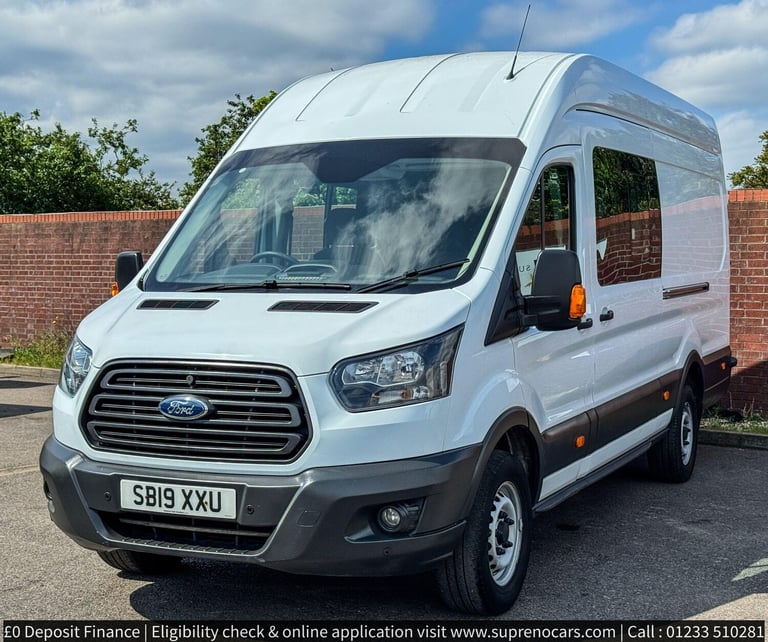 2019 Ford Transit 2.0 350 EcoBlue Trend Crew Van RWD L4 H3 Euro 6 6dr PANEL VAN Diesel Manual