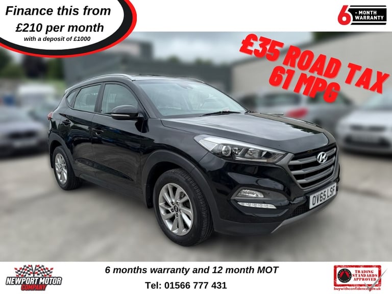 2015 Hyundai TUCSON 1.7 CRDi Blue Drive SE 5dr 2WD ESTATE Diesel Manual