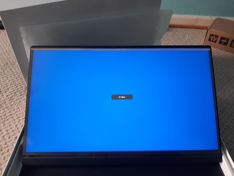 Portable Touch screen 15.6" Rechargable Monitor  