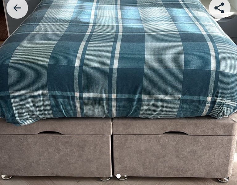 image for Ottoman bed with mattress 