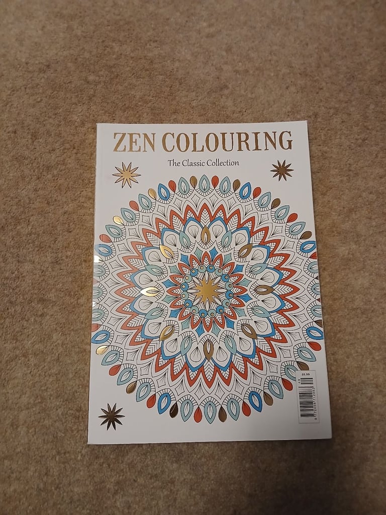 image for Zen adult colouring book 