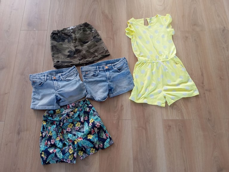 image for Girls shorts bundle 7-9 years old, some new