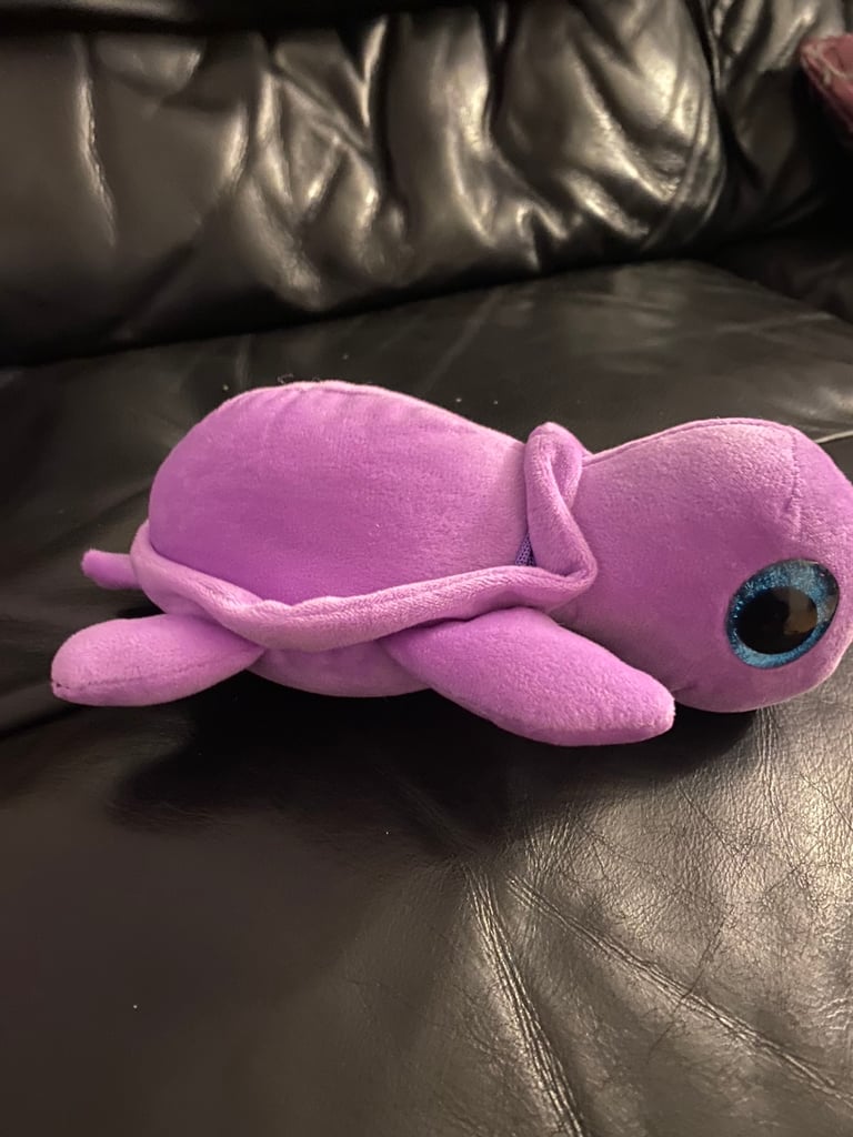 Purple Soft Toy Turtle/Tortoise