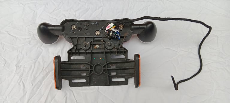 Harley davidson sportster number plate and light assembly.