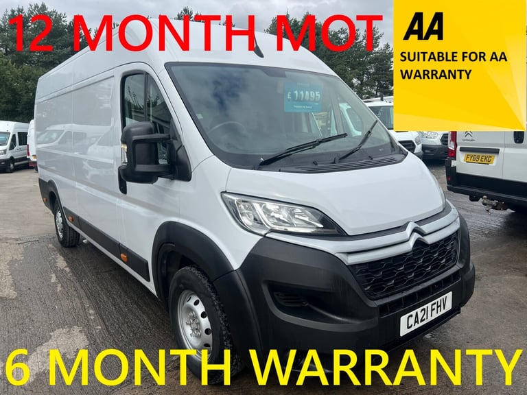 2021 Citroen Relay 2.2 BlueHDi H2 Van 140ps Enterprise PANEL VAN Diesel Manual