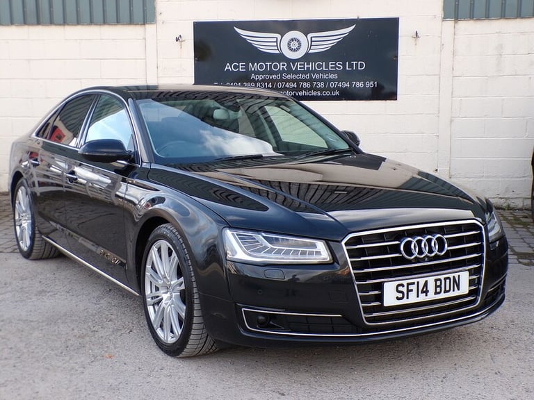 2014 Audi A8 3.0 TDI Quattro Sport Executive 4dr Tip Auto SALOON DIESEL Automatic