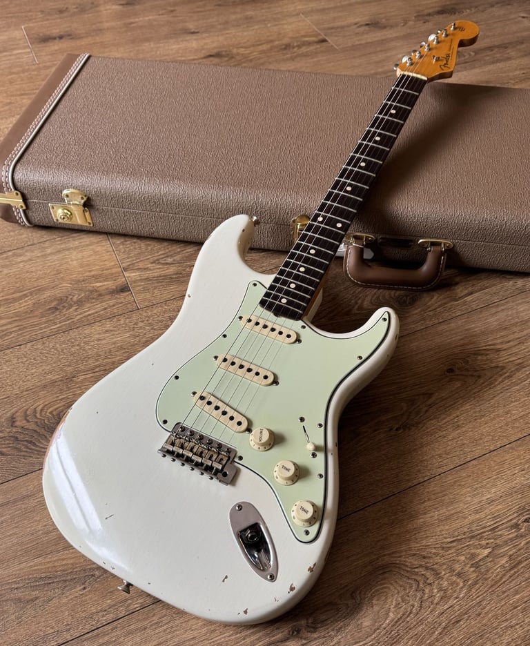 Fender Custom Shop NAMM Limited Edition ’60 Stratocaster Relic Olympic White