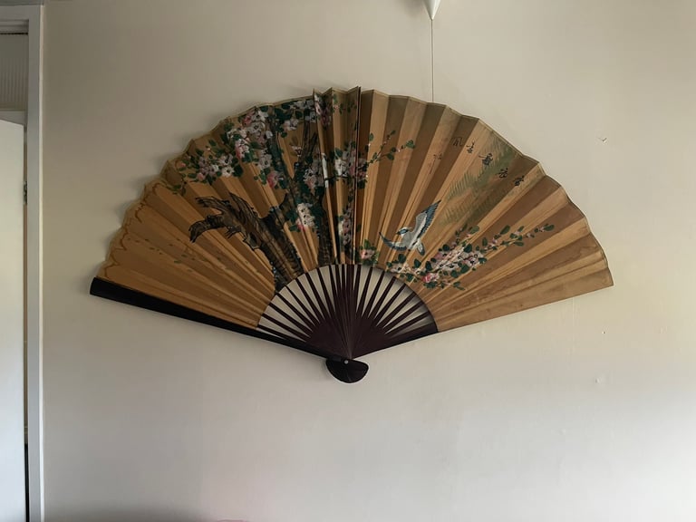 Vintage Japanese fan 