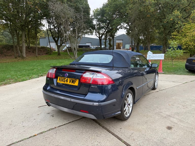 2004 Saab 9-3 2.0T Aero 2dr Auto CONVERTIBLE Petrol Automatic