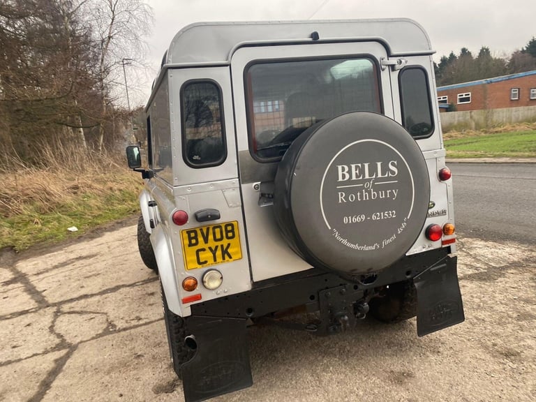 2008 Land Rover Defender 90 2.4 TDCi County Hard Top SUV 4WD SWB Euro 4 3dr PANEL VAN Diesel Manual