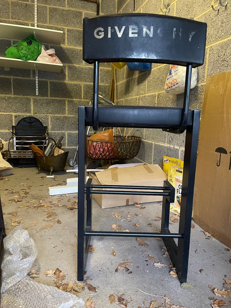 image for Vintage Givenchy make-up beauty high chair