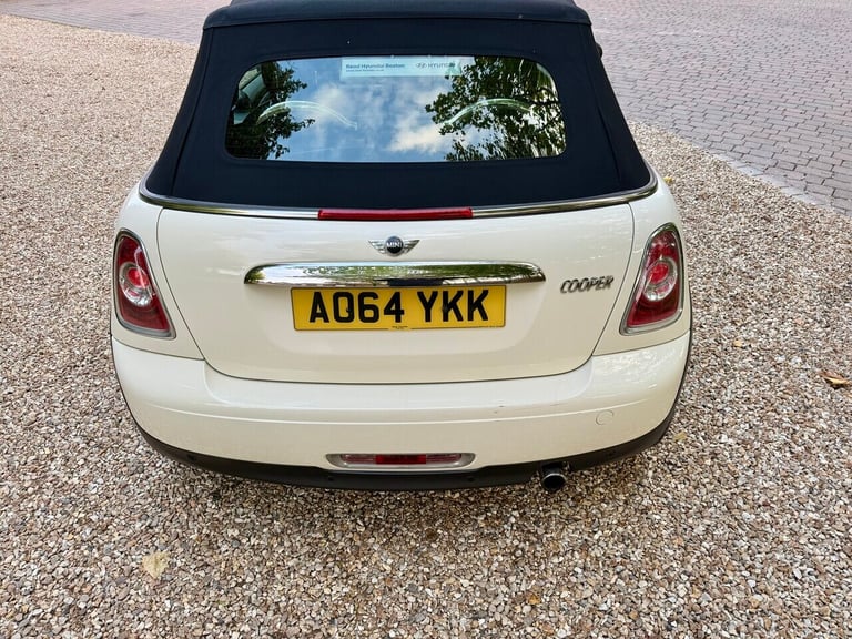 2014 MINI Convertible 1.6 Cooper 2dr CONVERTIBLE PETROL Manual