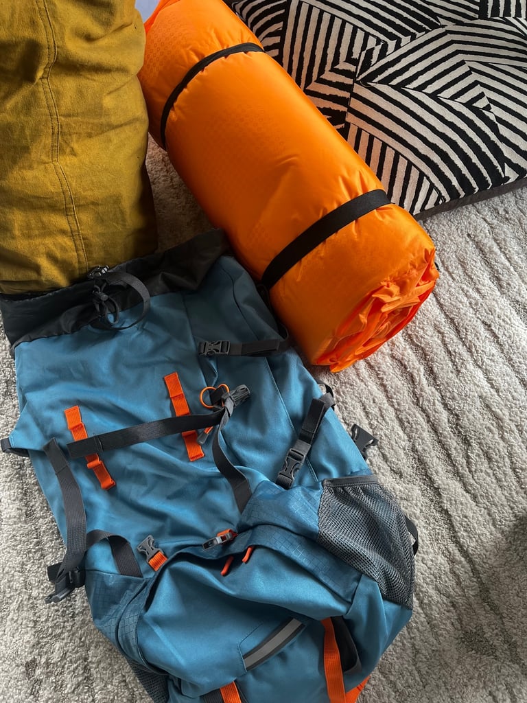 image for FREE rucksack and camping mat collect from Comber BT23