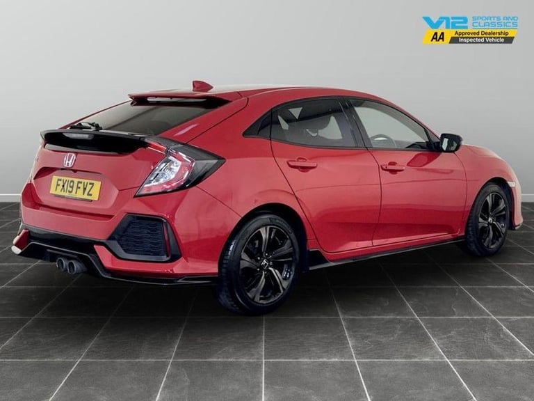 2019 Honda Civic 1.5 VTEC Turbo GPF Sport Euro 6 (s/s) 5dr Manual Hatchback Petrol Manual
