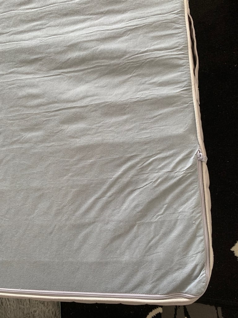 King-Size Bed + Headboard + IKEA Mattress + Chest of drawer