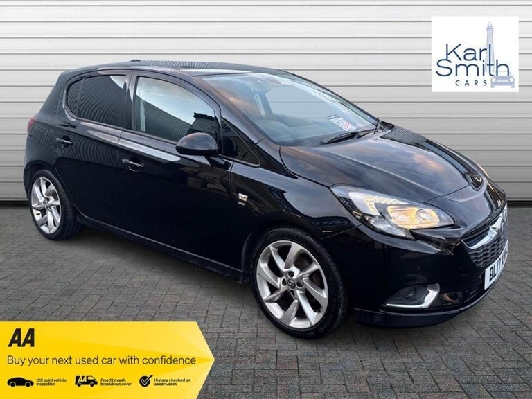 2017 Vauxhall Corsa 1.4i ecoFLEX SRi VX Line Hatchback 5dr Petrol Manual Euro 6 