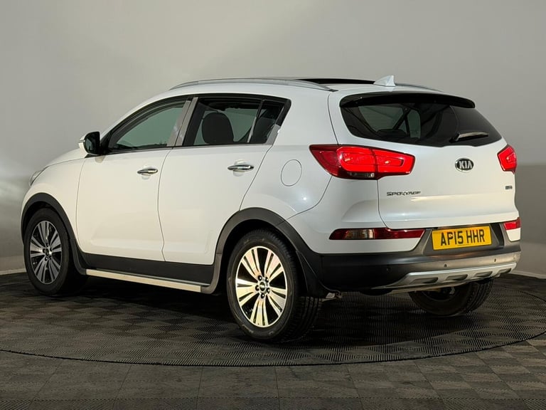 WHITE 2015 KIA SPORTAGE 3 SAT NAV ISG 1.7 DIESEL CRDI SUV 2 PREVIOUS OWNERS
