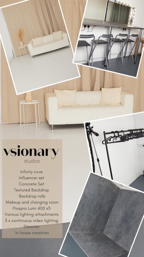 Photography studio share opportunity