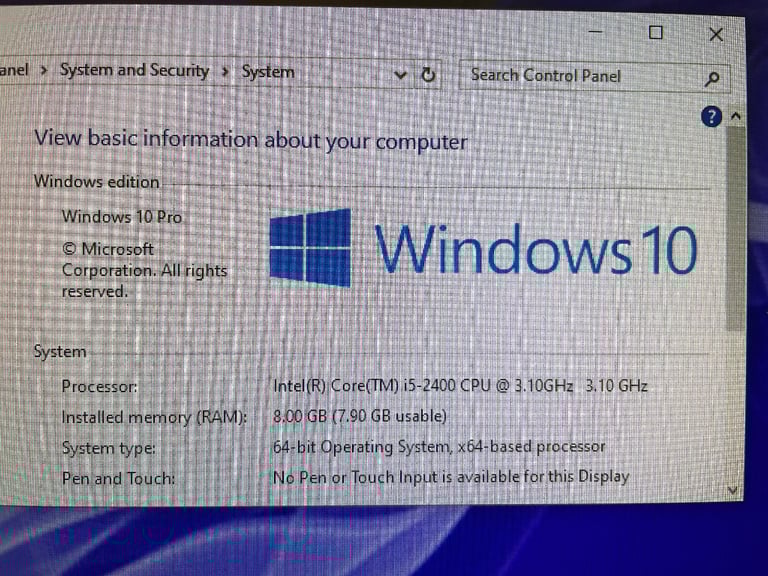 Computer full set completed 