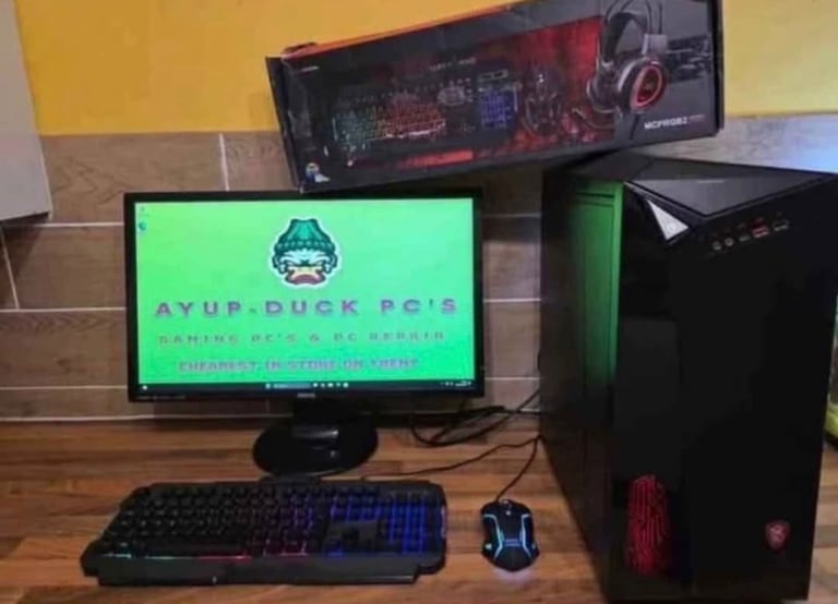 AMD 8 Core Gaming PC 🦆BARGAIN🦆