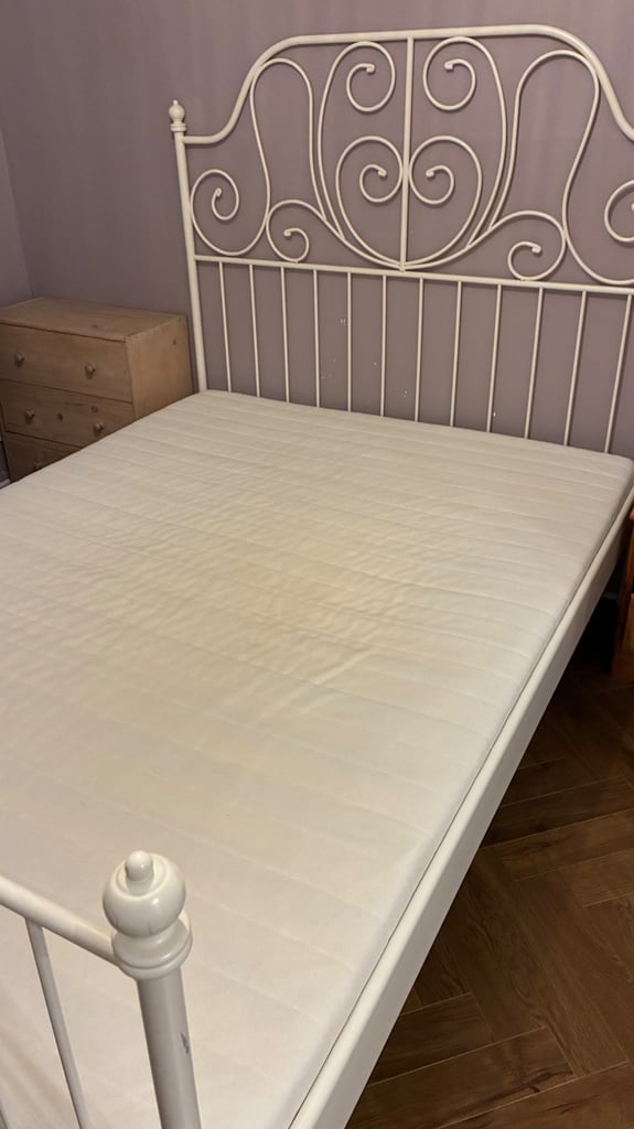Ikea metal bed frame 
