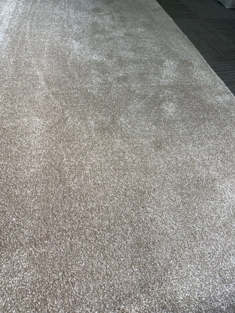 Thick cream beige carpet 1.42m x 4m Brand New