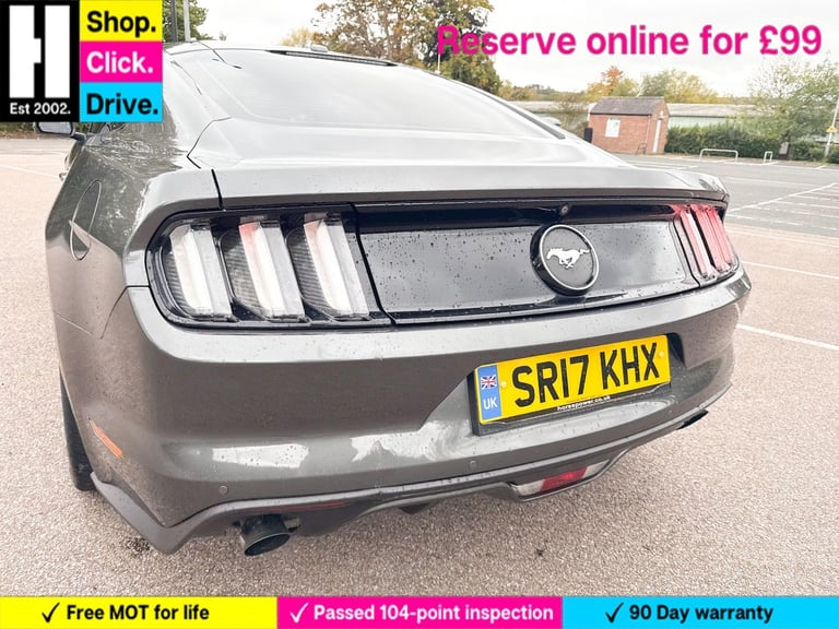 2017 Ford Mustang 2.3T EcoBoost Fastback 2dr Petrol Manual Euro 6 (317 ps) COUPE Petrol Manual