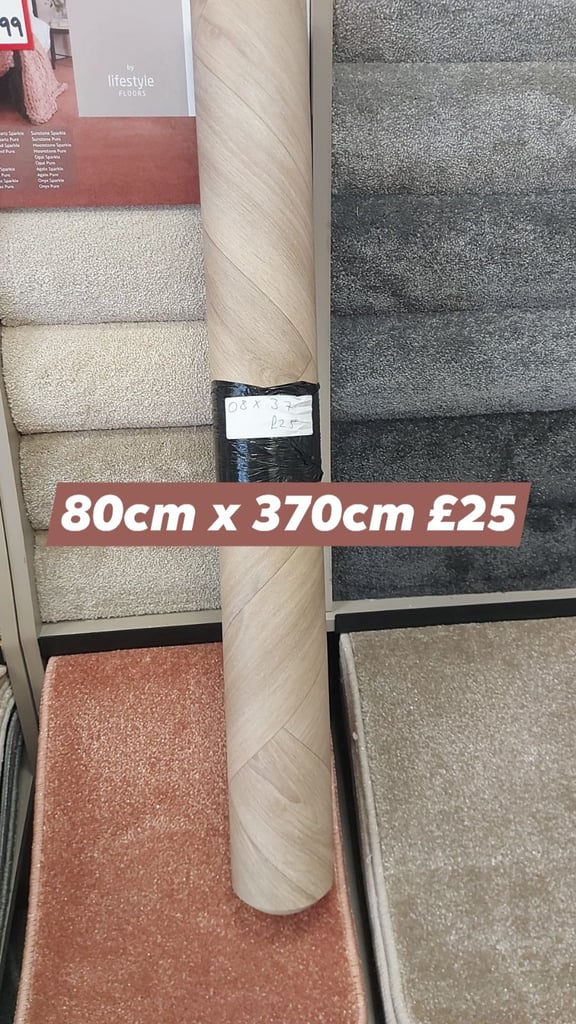 LINO FLOORING OFF CUTS DIFFERENT SIZES 1