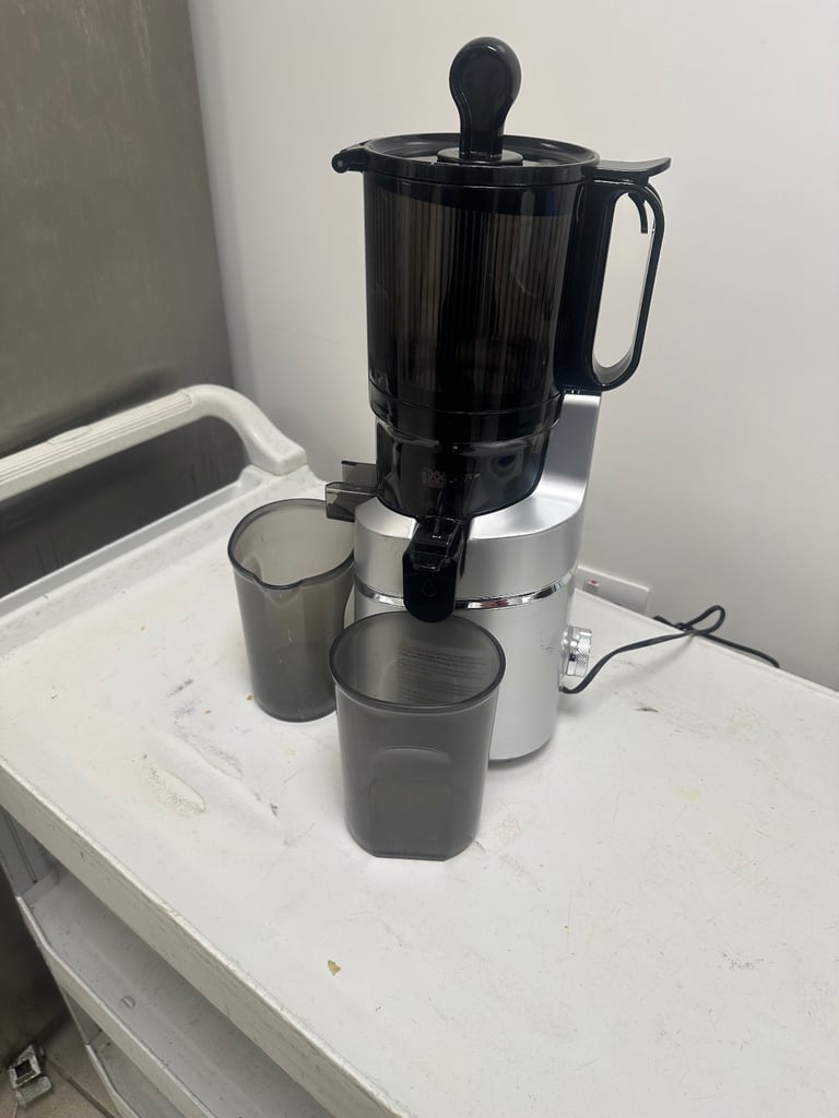 AMZCHEF ZM1902B Juice Extractor, Silver