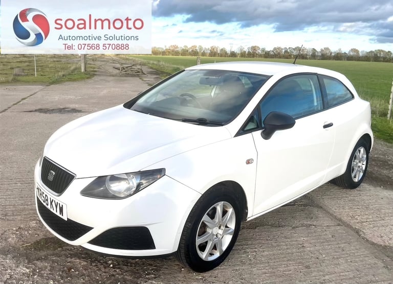 Seat Ibiza 1.2*12m mot*Great History*Last owner 11 years*Aircon*Alloys*Grp 3 ins