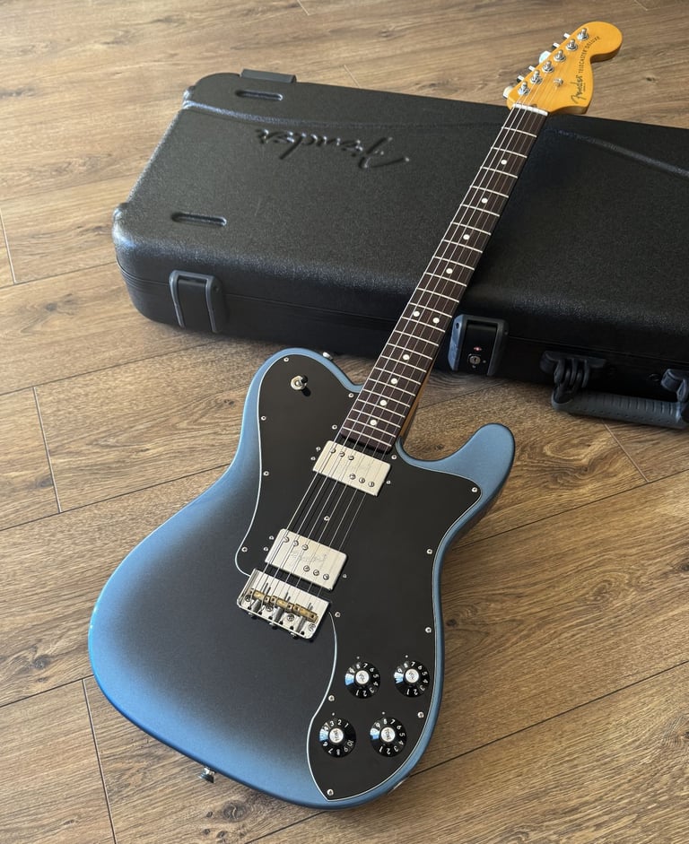 Fender American Professional II Telecaster Deluxe R/W Dark Night - Trades