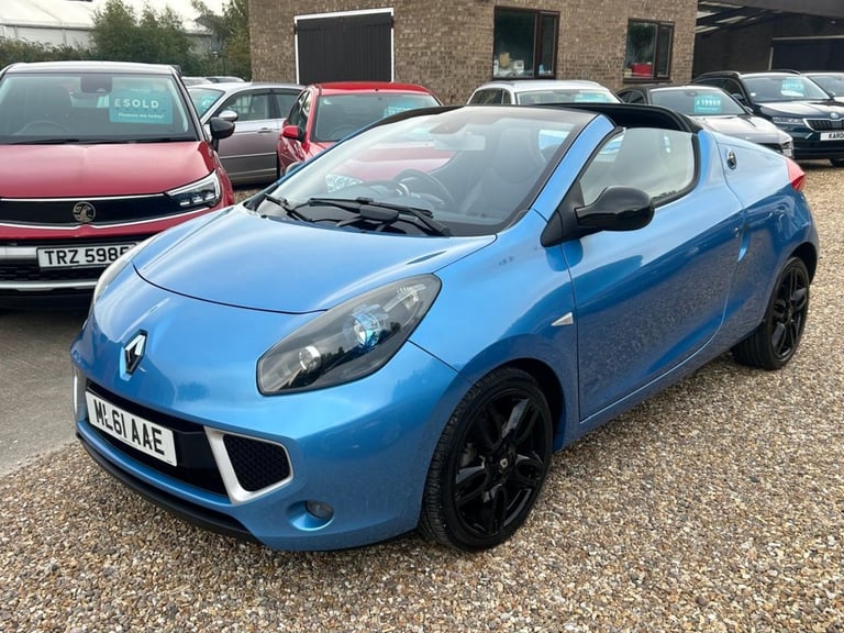 2011 Renault Wind 1.6 VVT GT Line Convertible 2dr Petrol Manual Euro 5 (133 ps) Convertible Petro...