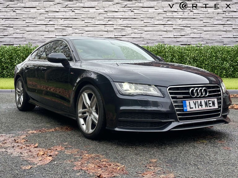 2014 Audi A7 3.0 A7 Sportback S Line TDI Quattro Auto 4WD 5dr Coupe Diesel Automatic