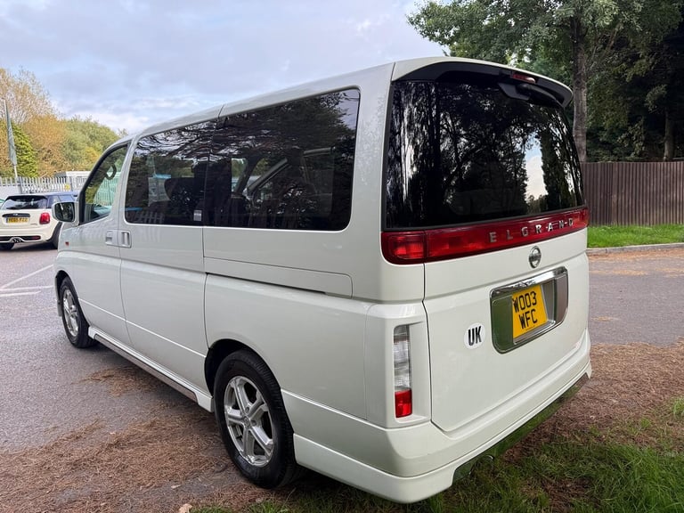 NISSAN ELGRAND 3.5 V6 E51 AUTOMATIC 2003