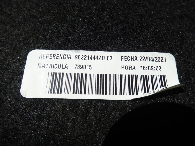 Genuine Vauxhall Combo Life Parcel Shelf