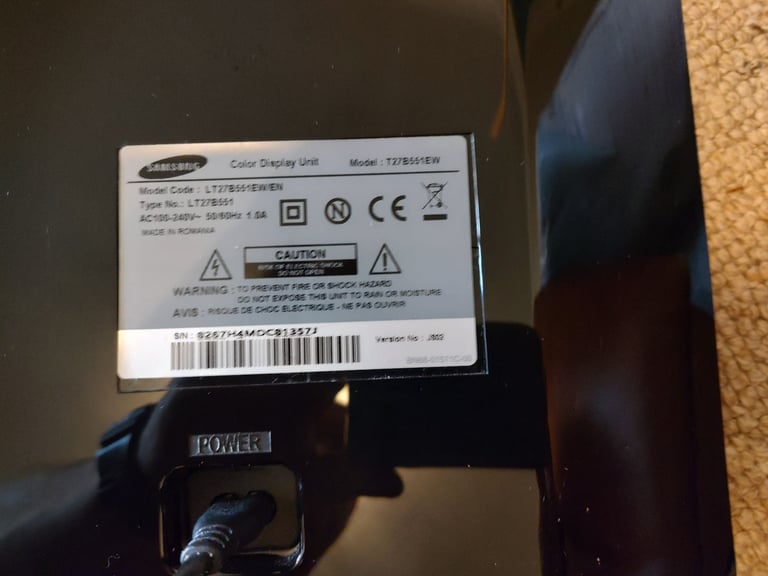 Samsung 27" TV spares or repair