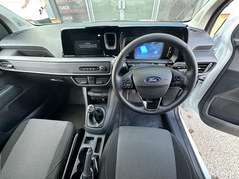 75 Reg Ford Transit Courier 1.5 Trend Euro 6, Utility, Civils Site Van, Air-Con