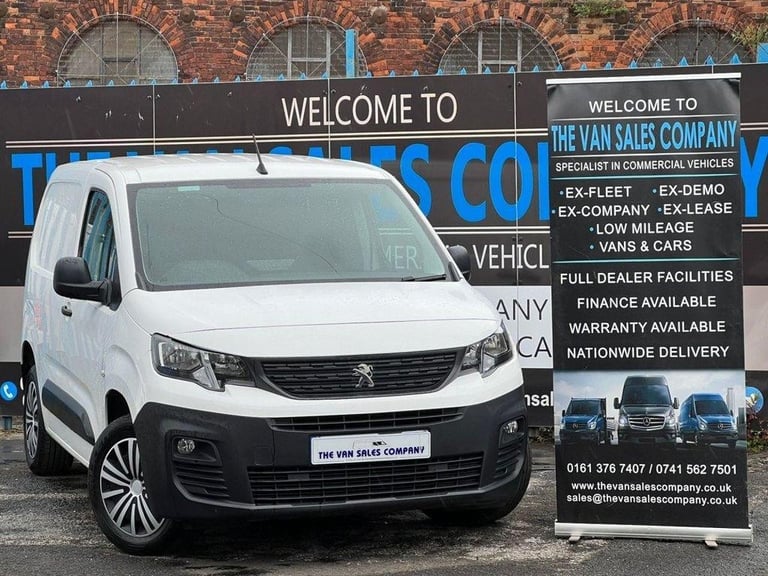2019 Peugeot Partner 1.6 BlueHDi 1000 Professional Standard Panel Van 5dr Diesel