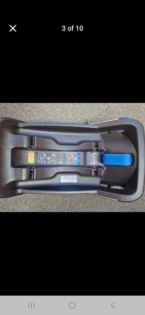 Nuna papa lite car seat with isofix base