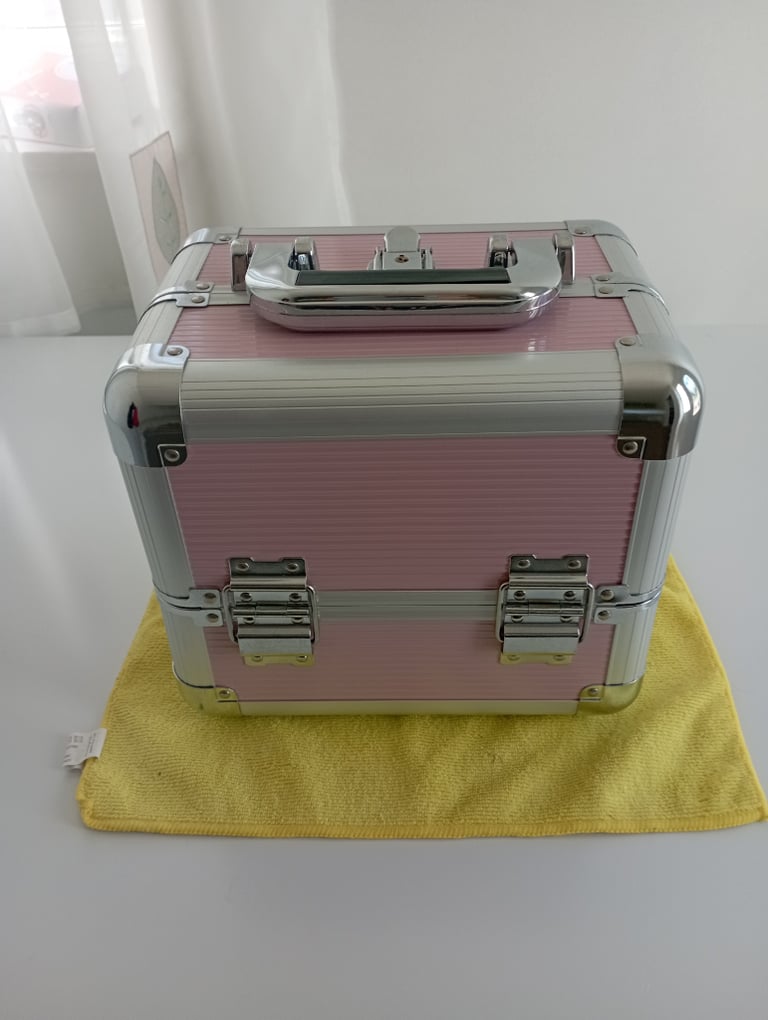 Large Pink Vanity Case £15