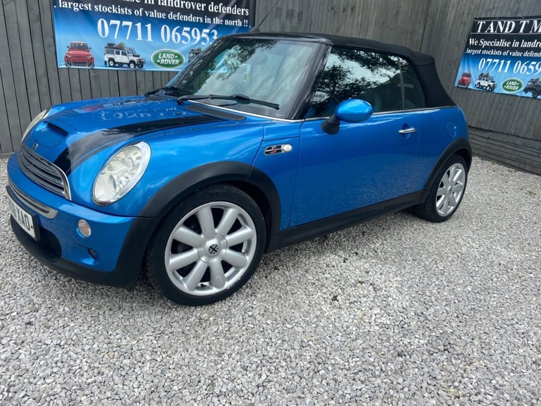 2008 MINI Convertible 1.6 Cooper S Euro 4 2dr CONVERTIBLE Petrol Manual