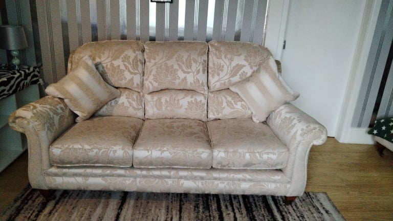 image for Beautiful 3 seater sofa, 2 armstairs. £450 