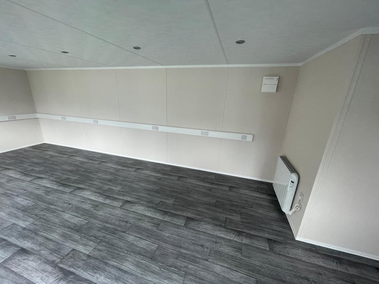 Static caravan / office build unit Kingdom Office 32x12 DG, Include UK Delivery 