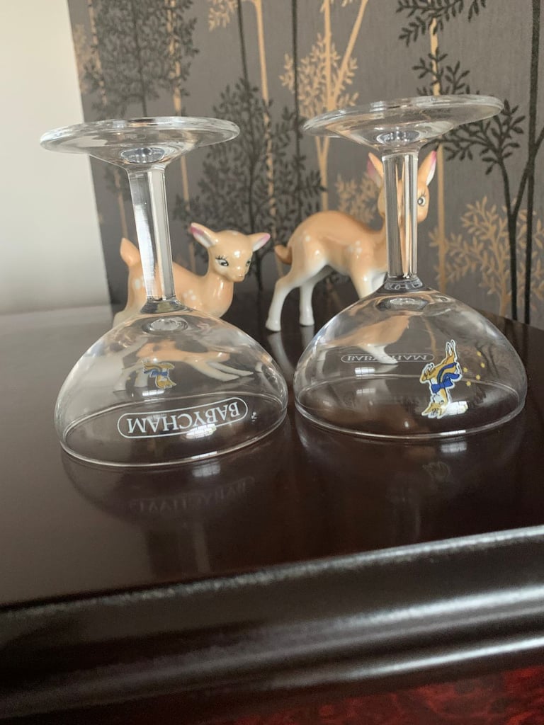 image for Authentic Babycham Glasses for sale