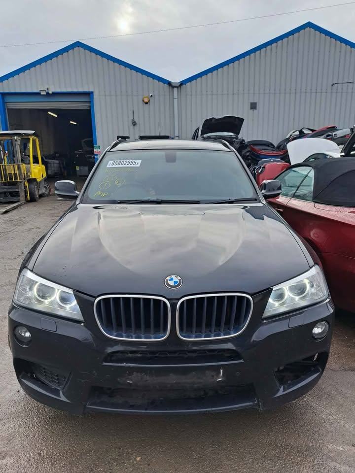 BMW X3 XDRIVE20D MSPORT PRE LCI F25 DISMANTLING PARTS BUMPER LIGHT BONNET SLAM PANEL TAILGATE