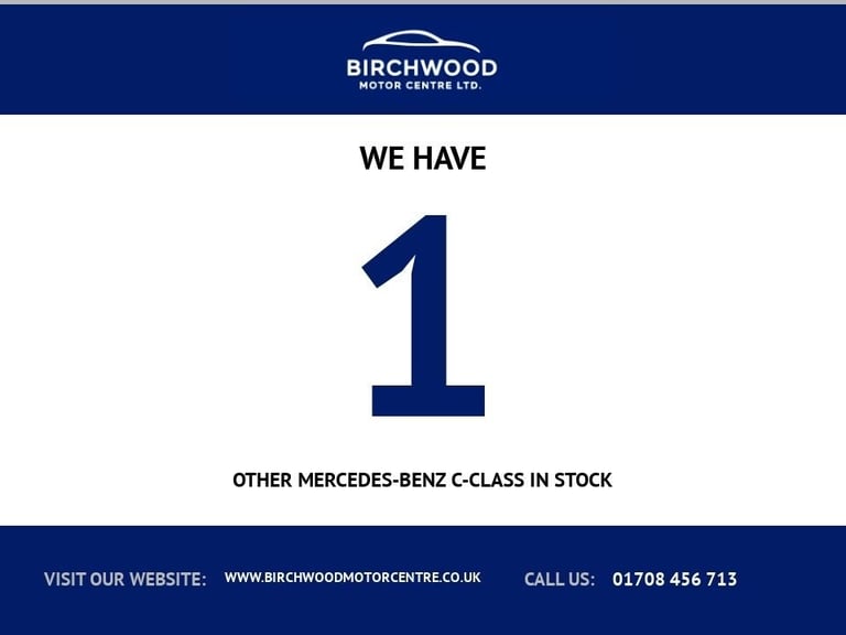 2015 Mercedes-Benz C Class 2.1 C220 BlueTEC AMG Line Saloon 4dr Diesel G-Tronic+ Euro 6 (s/s) (17...