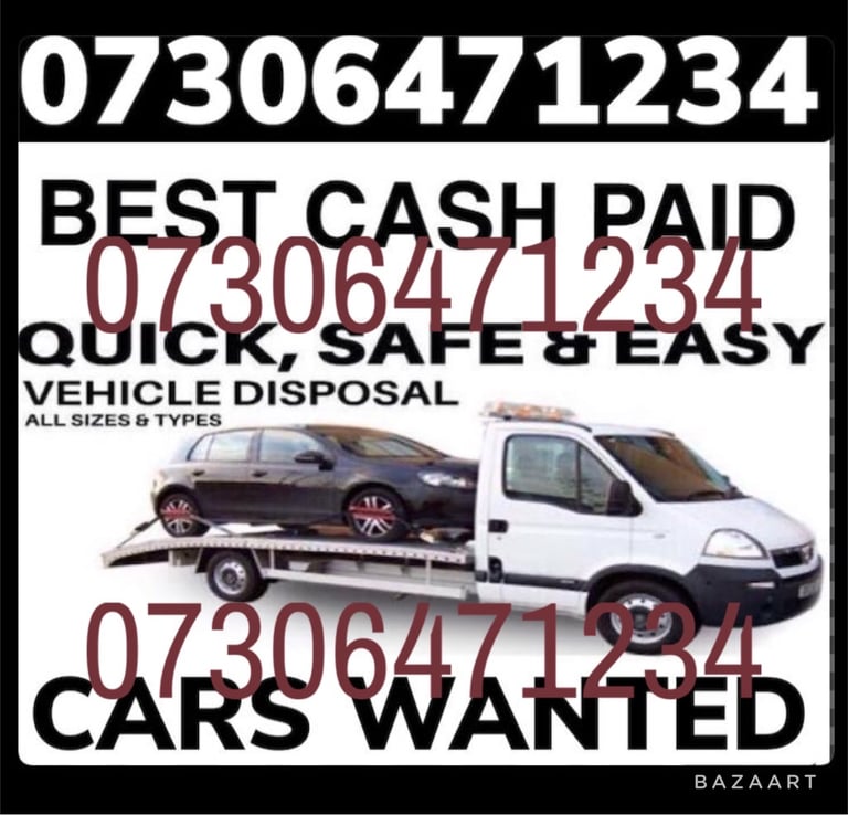 🇬🇧‼️ WE BUY ALL CARS VANS JEEPS FAST CASH COLLECTION TODAY SELL MY SCRAP NON ULEZ VEHICLES 
