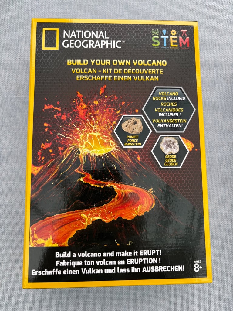Build your own volcano and buggy and quad.
