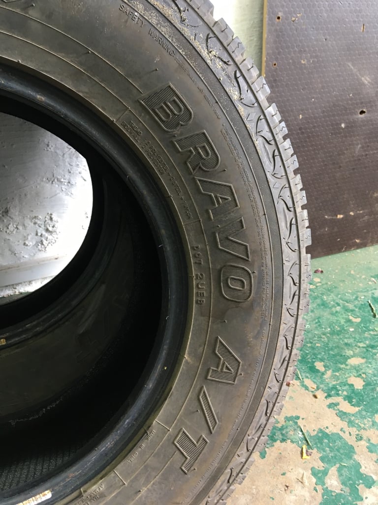 255 70R16 All Terrain Tyres 